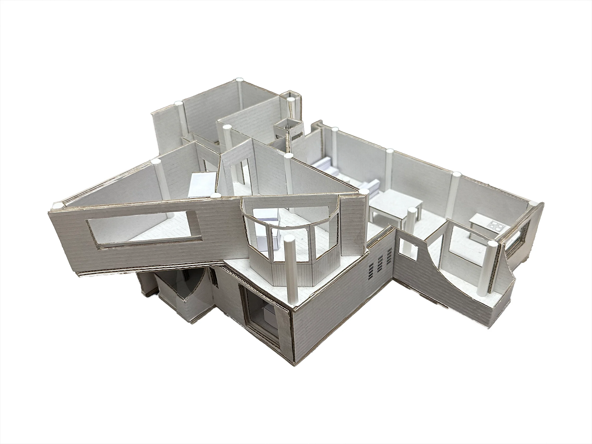 Joan Artero - Barri Gaudí - Perspectiva de la maqueta