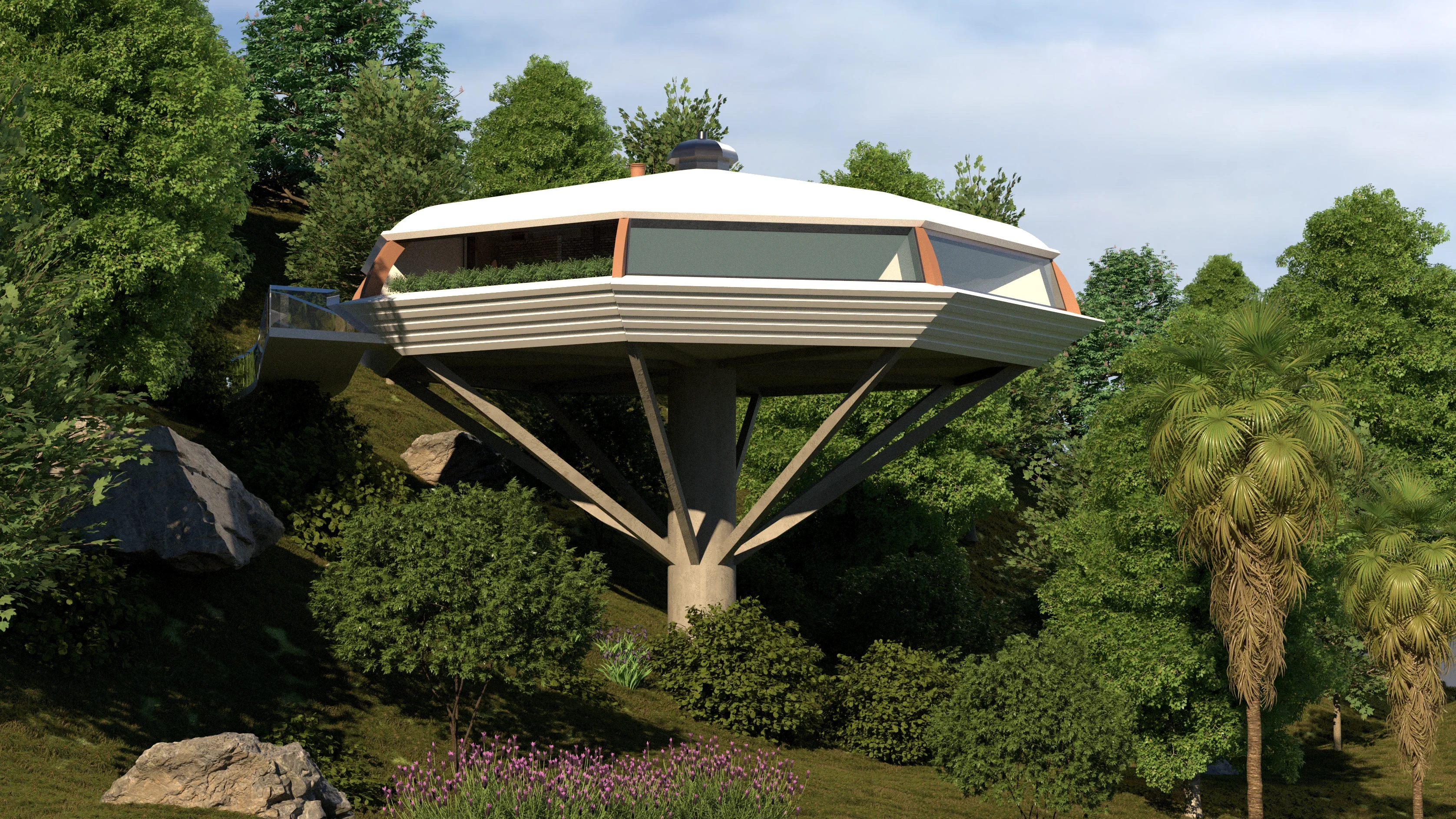 Joan Artero - Chemosphere - Vista exterior renderitzada