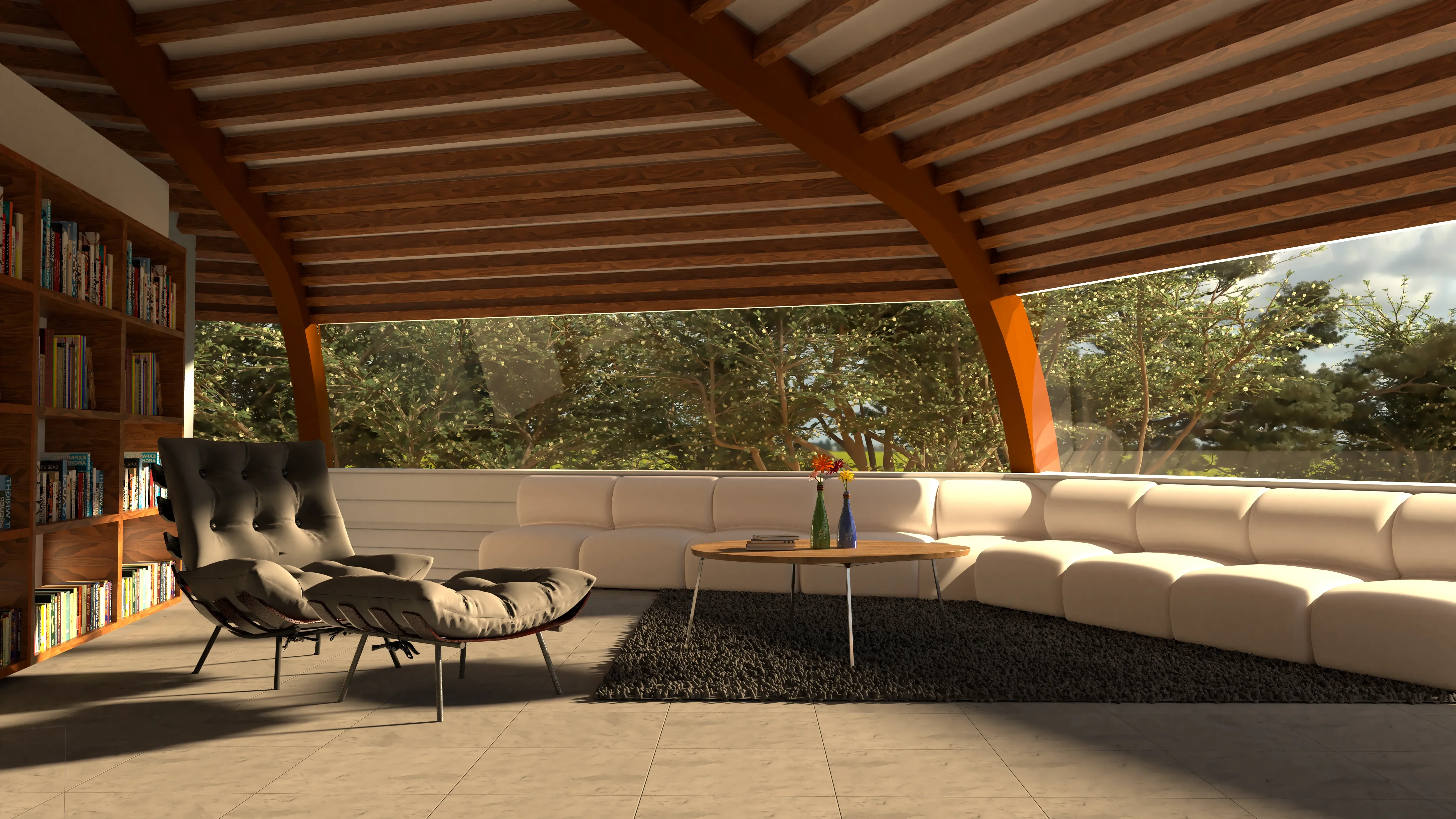 Joan Artero - Chemosphere - Vista interior renderitzada