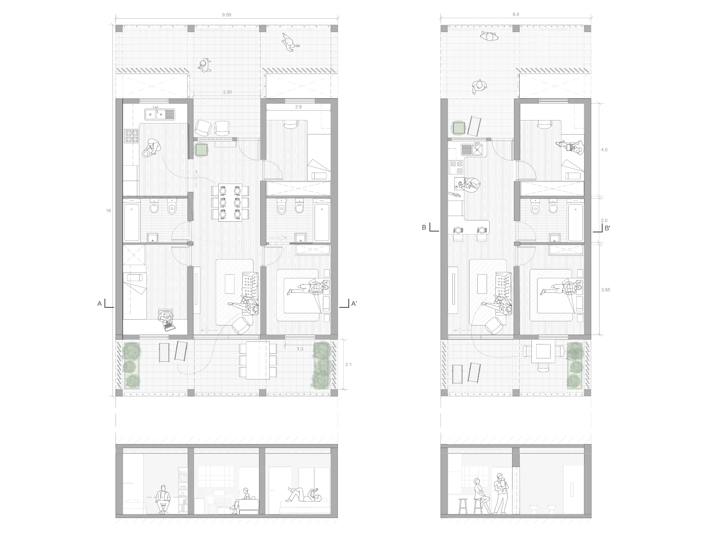 Joan Artero - Entre Places - Habitatges de l'edifici
