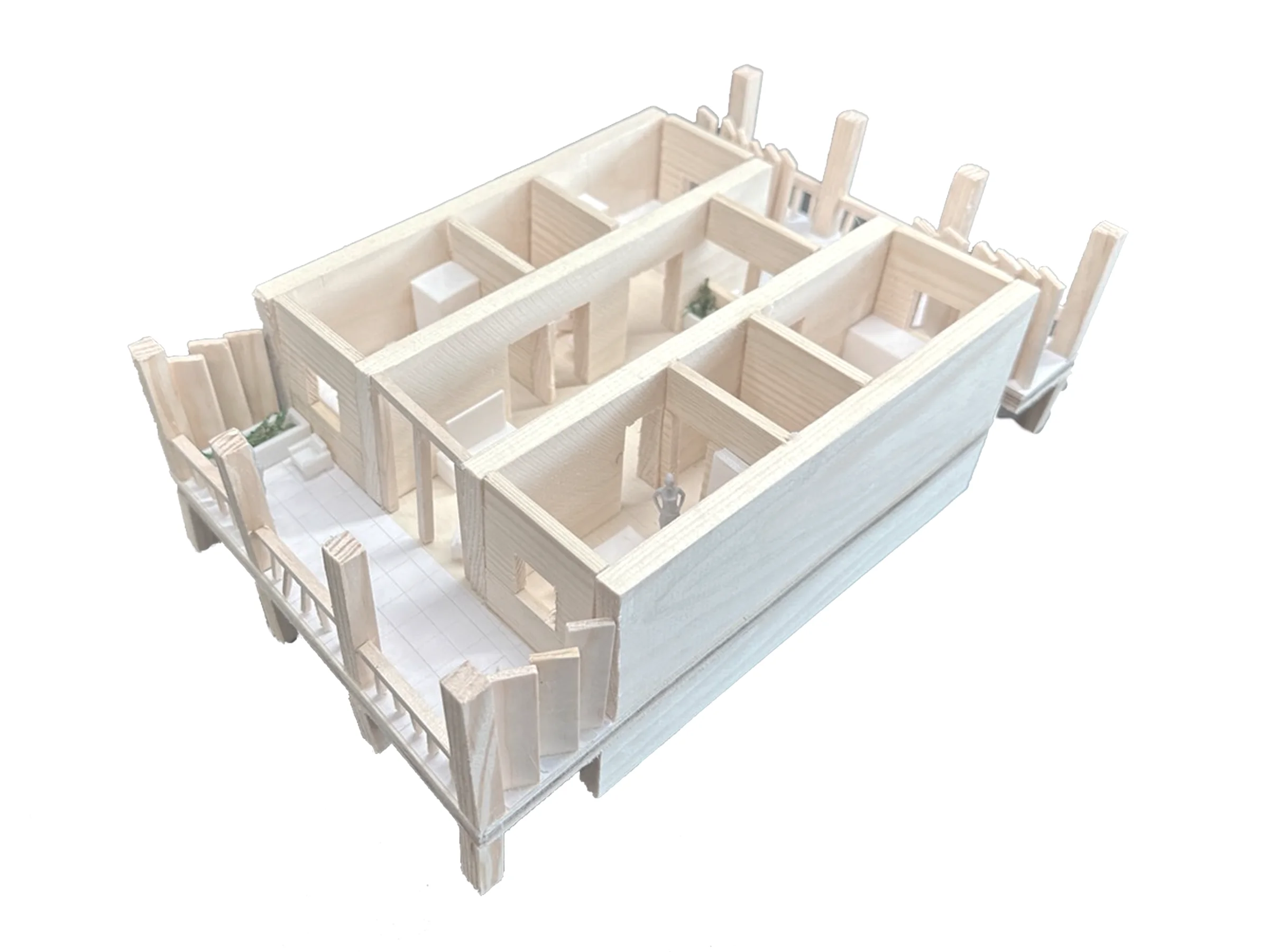 Joan Artero - Entre Places - Maqueta de la unitat d'habitatge